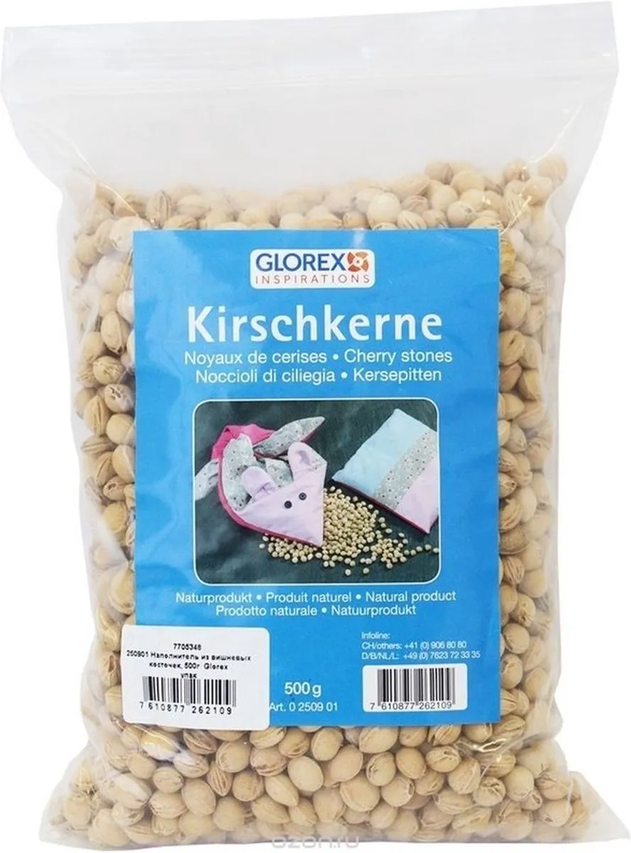Glorex Hobby Kersenpitten Warmtezakvulling 2x500g
