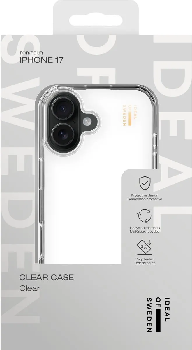 iDeal of Sweden Clear Case iPhone 17 - Transparant - MagSafe