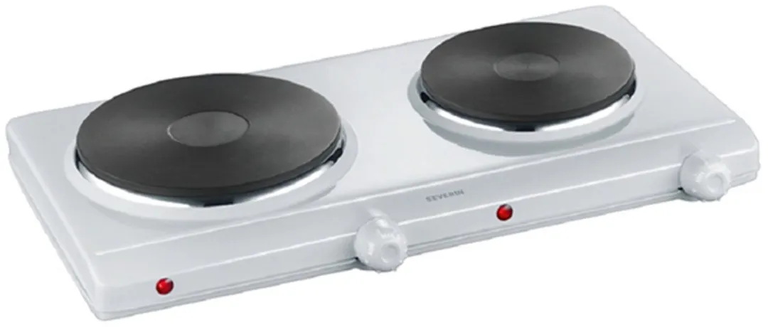 Severin DK 1042 Dubbele Kookplaat - 2 Zones - Wit