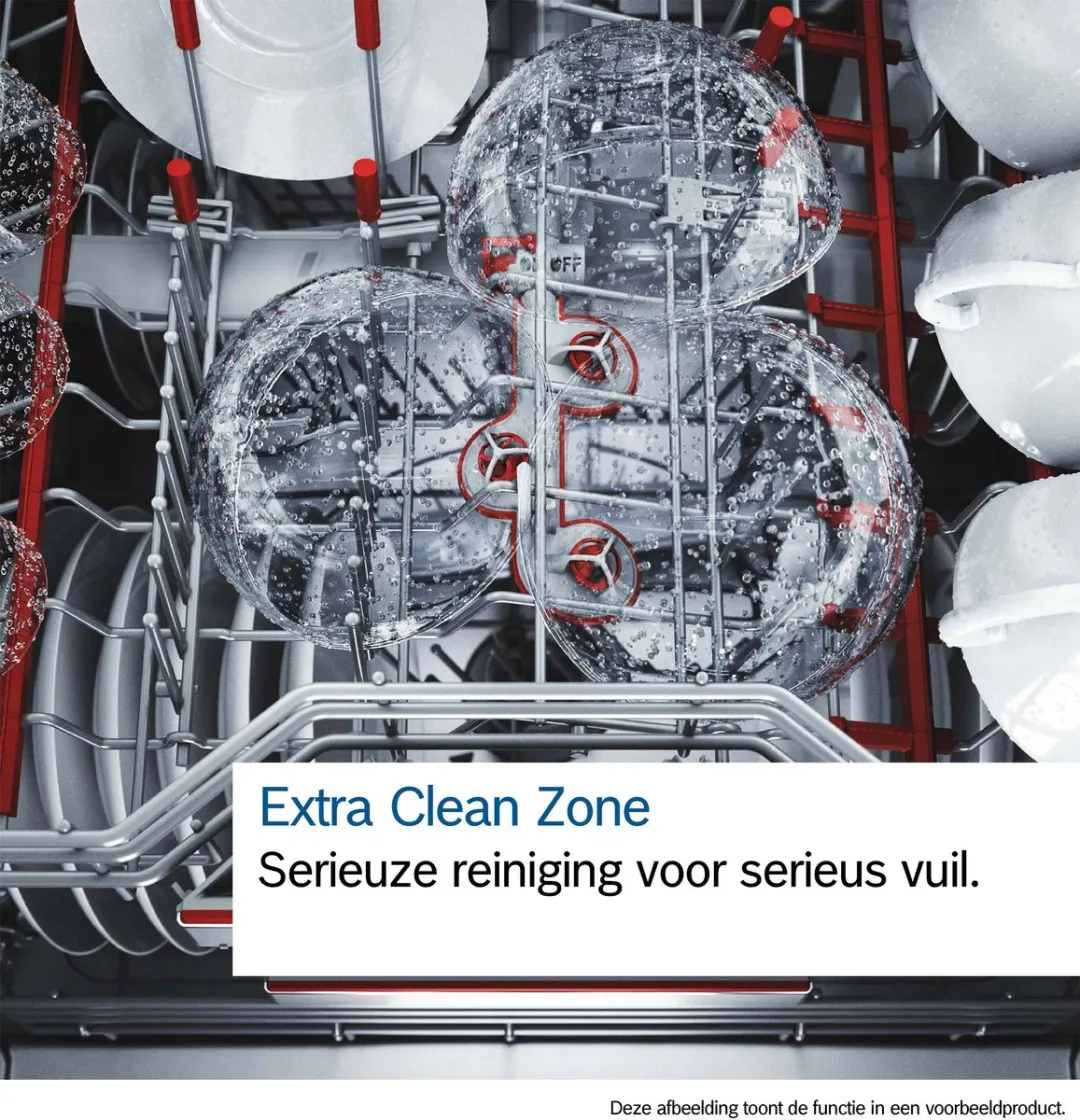 Bosch Serie 6 SMD6ECX21E Vaatwasser 60cm - 14 Couverts - 42 dB - afbeelding 6 van 6