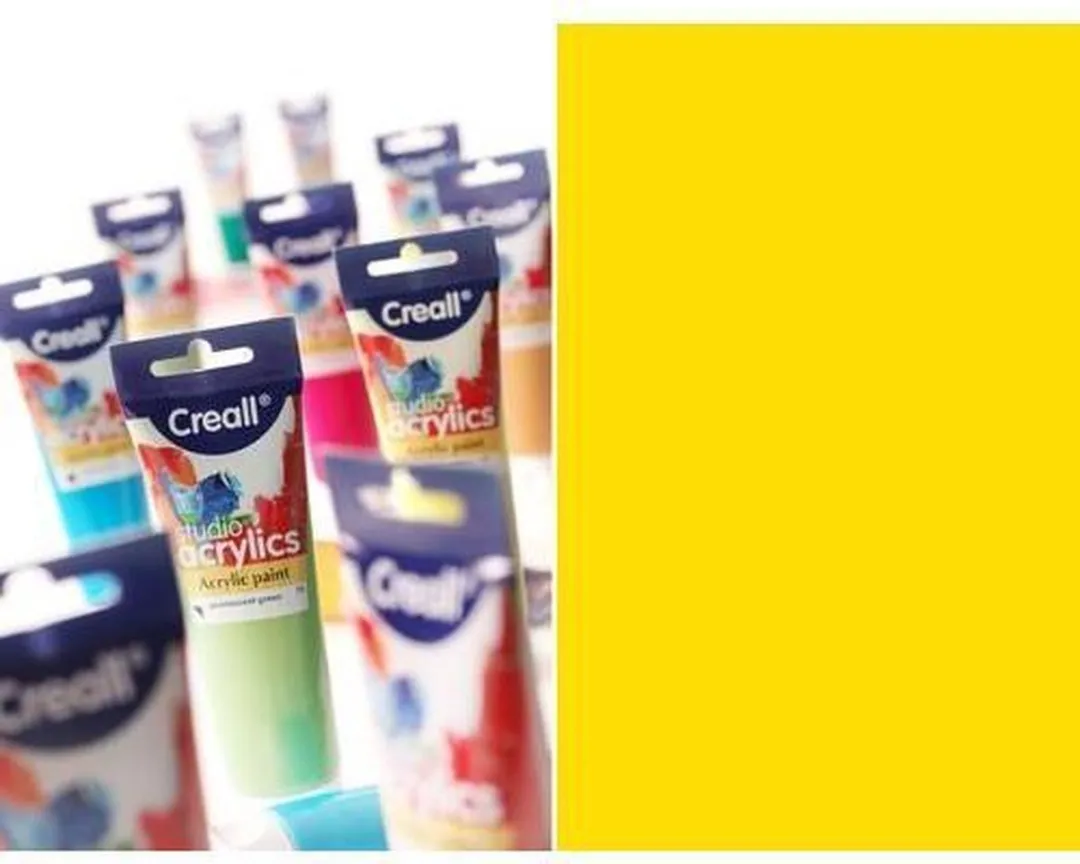 Creativ Company Creall Studio Acrylverf Primary Yellow 120ml