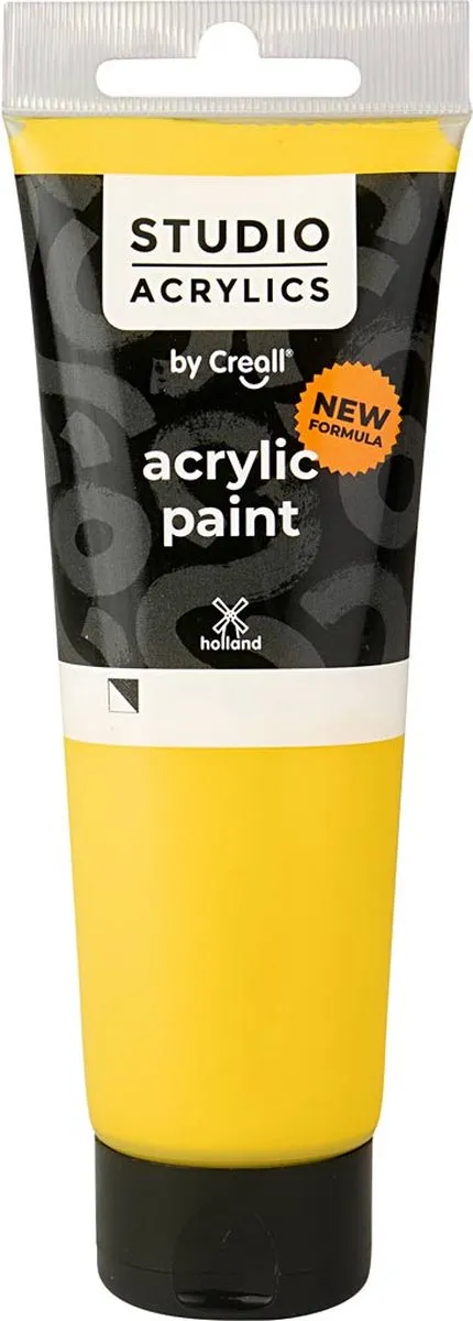Creativ Company Creall Studio Acrylverf Primary Yellow 120ml