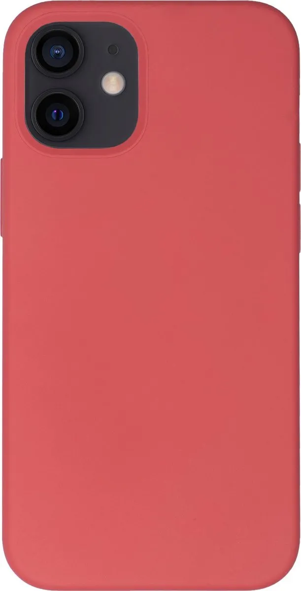 BMAX Siliconen Hoesje iPhone 12 Dragon Fruit Roze