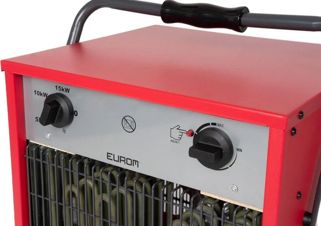 Eurom EK 15002 Werkplaatskachel - 15000W - 400V - met krachtstroomkabel
