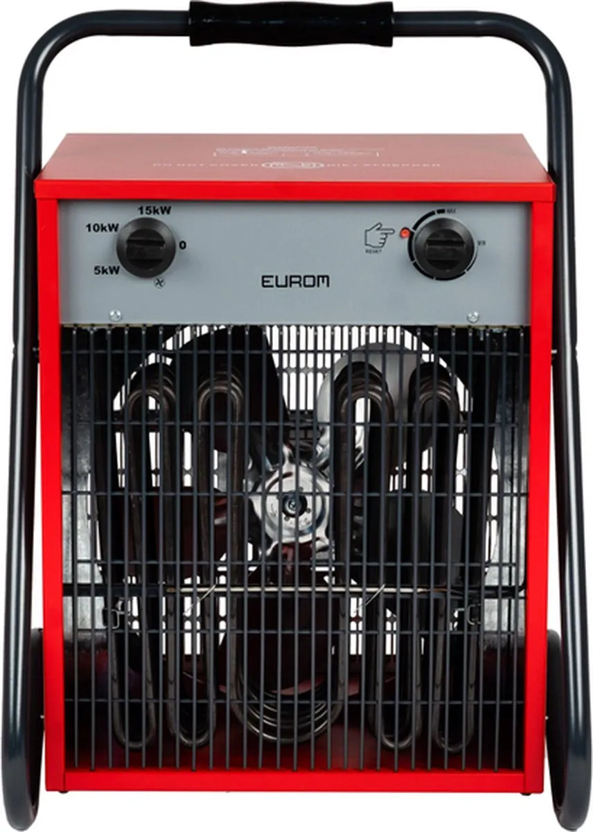 Eurom EK 15002 Werkplaatskachel - 15000W - 400V - met krachtstroomkabel