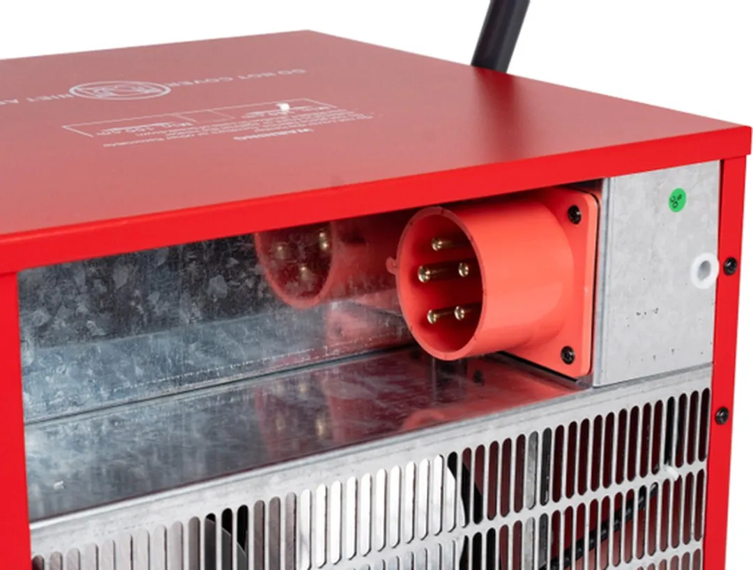 Eurom EK 15002 Werkplaatskachel 15000W - 400V - Rood - afbeelding 6 van 6
