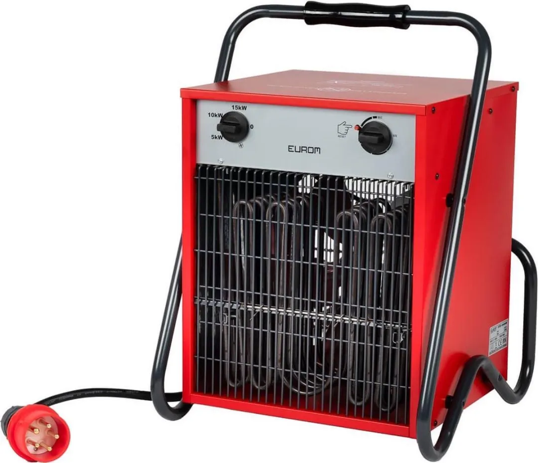 Eurom EK 15002 Werkplaatskachel - 15000W - 400V - met krachtstroomkabel