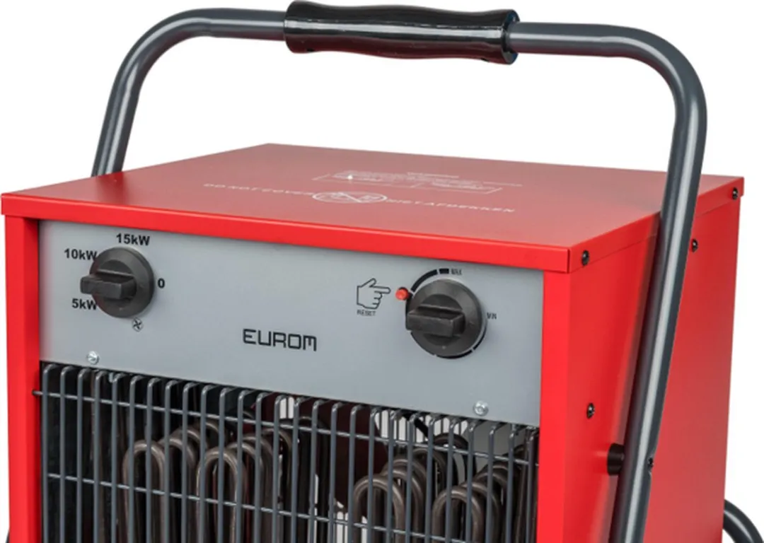 Eurom EK 15002 Werkplaatskachel - 15000W - 400V - met krachtstroomkabel