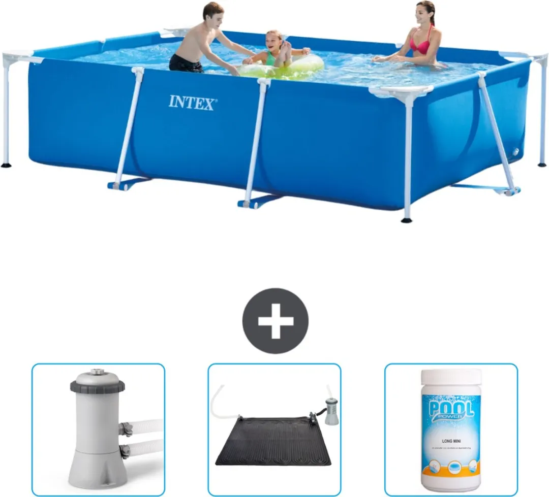 Intex Rechthoekig Frame Zwembad 300x200x75cm