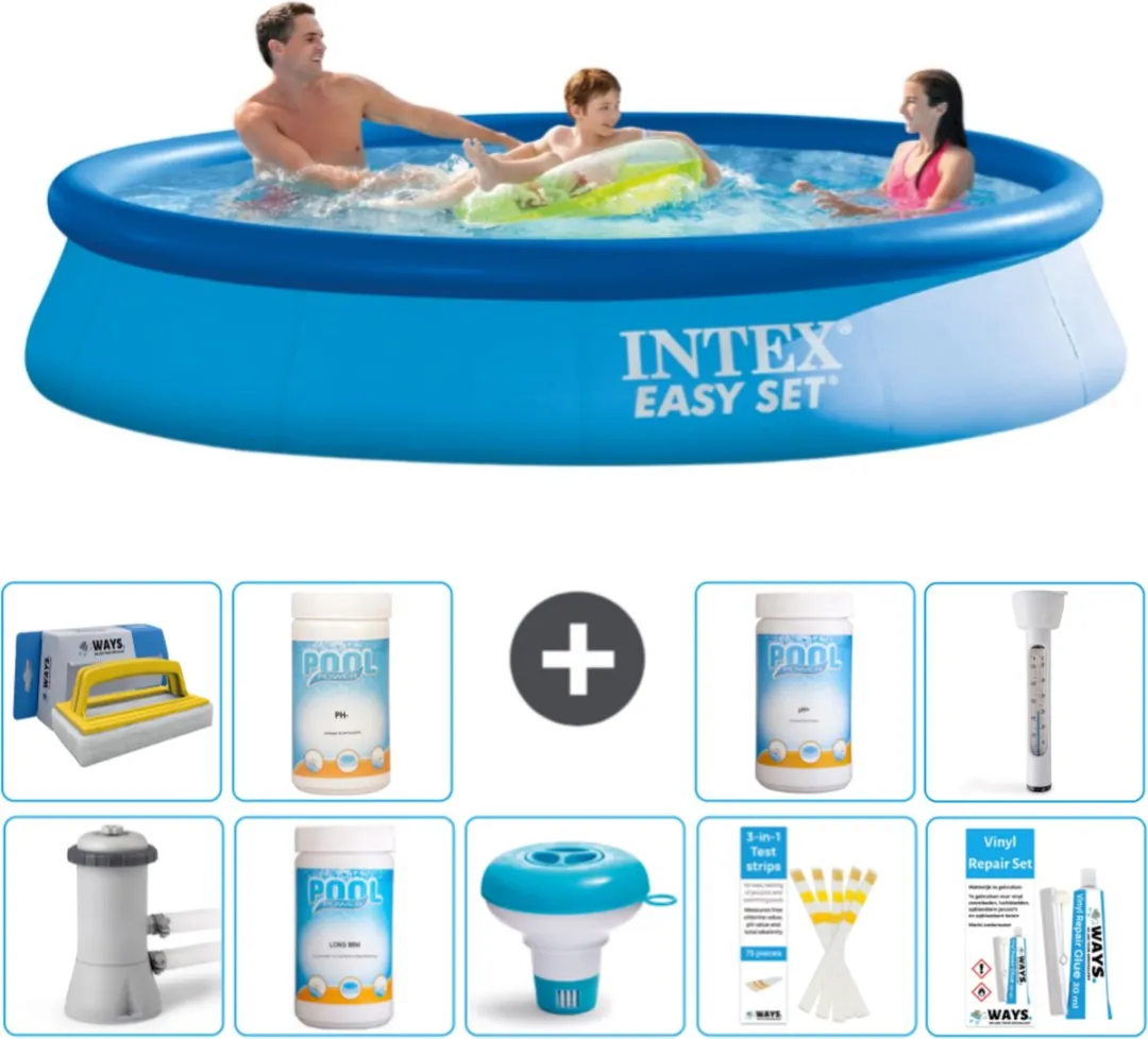 Intex Easy Set Zwembad 366x76cm - Blauw - 5621L