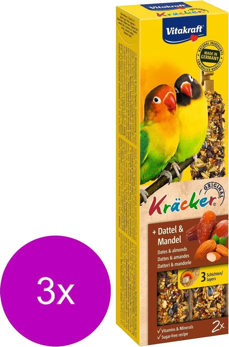 Vitakraft Agapornis Kracker Vogelsnack