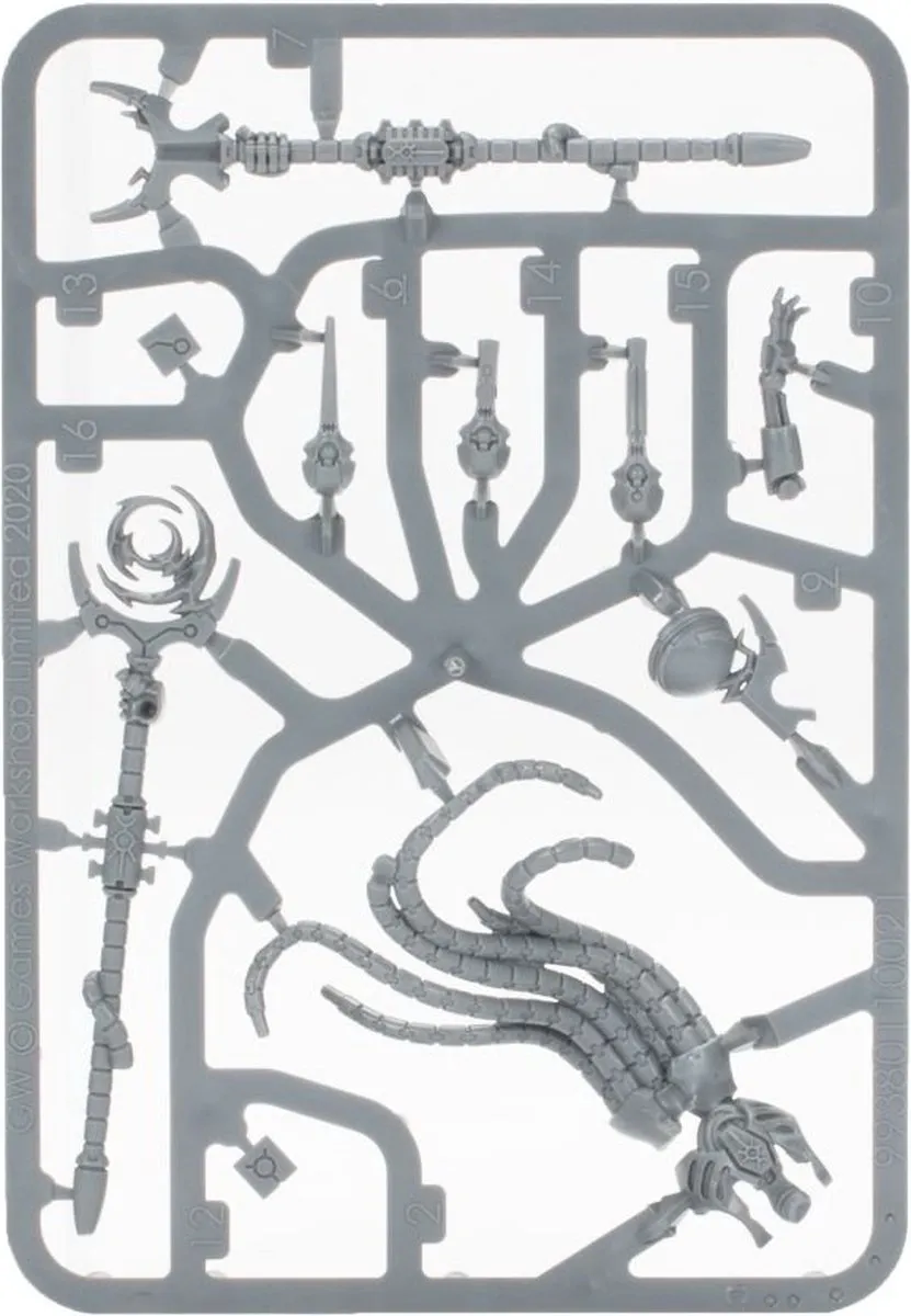 Games Workshop Warhammer 40k Necrons Chronomancer - 17 Onderdelen