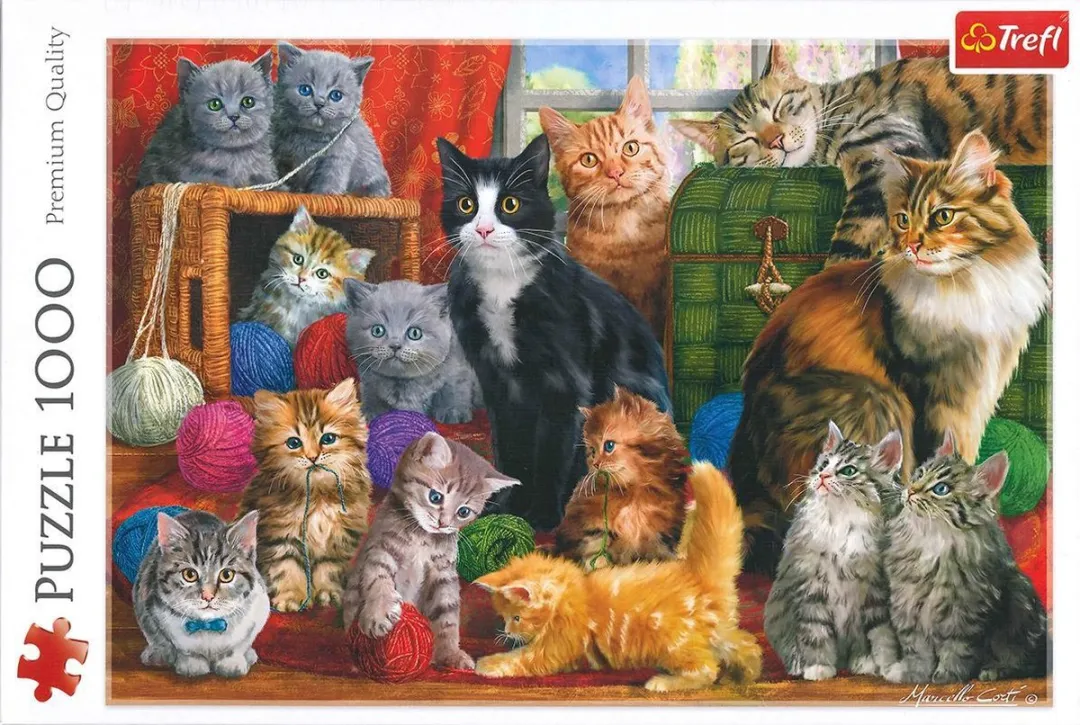 Trefl Katten Puzzle 1000 Stuks - Multi