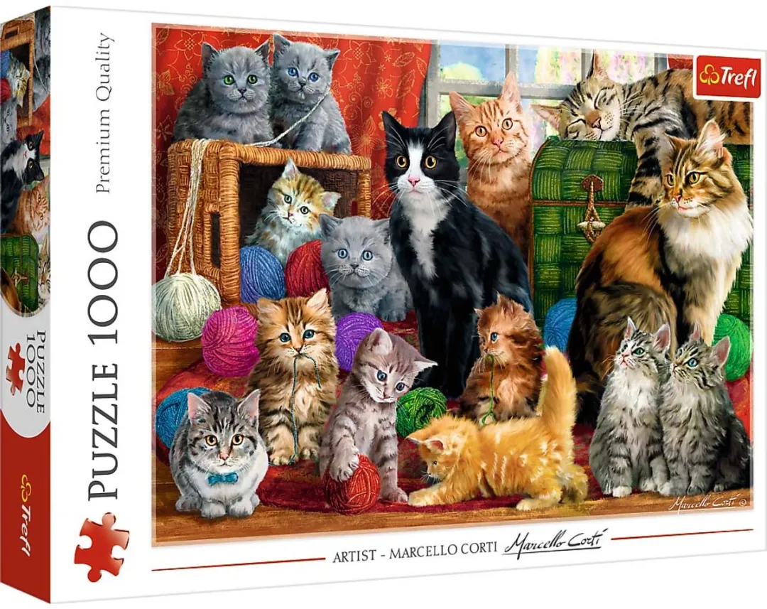 Trefl Katten Puzzle 1000 Stuks - Multi