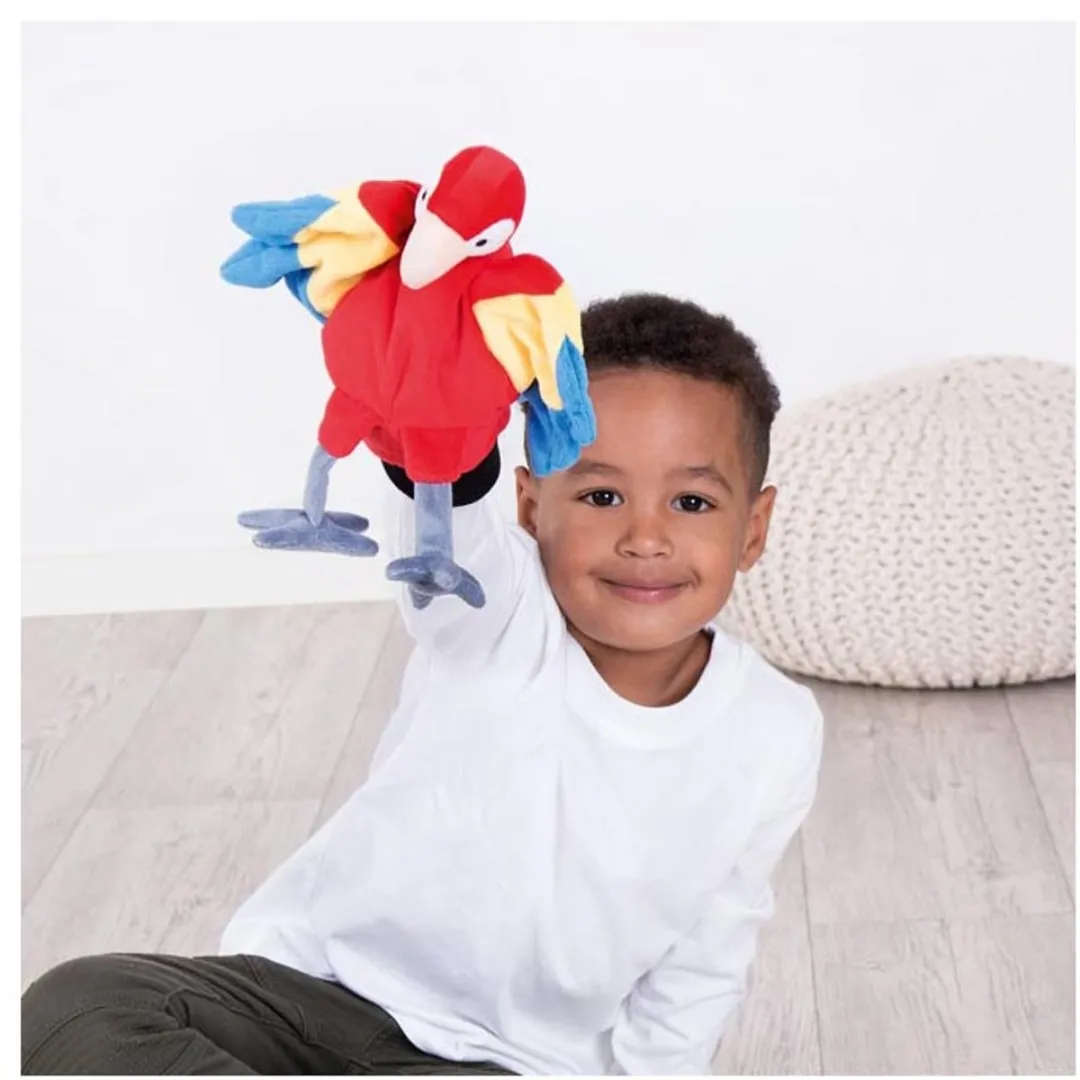 Beleduc Kinderhandschoen Papegaai - Multi kleuren
