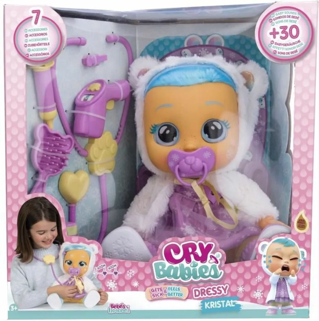 Imc Toys Cry Babies Babypop - 3 Batterijen - afbeelding 3 van 6