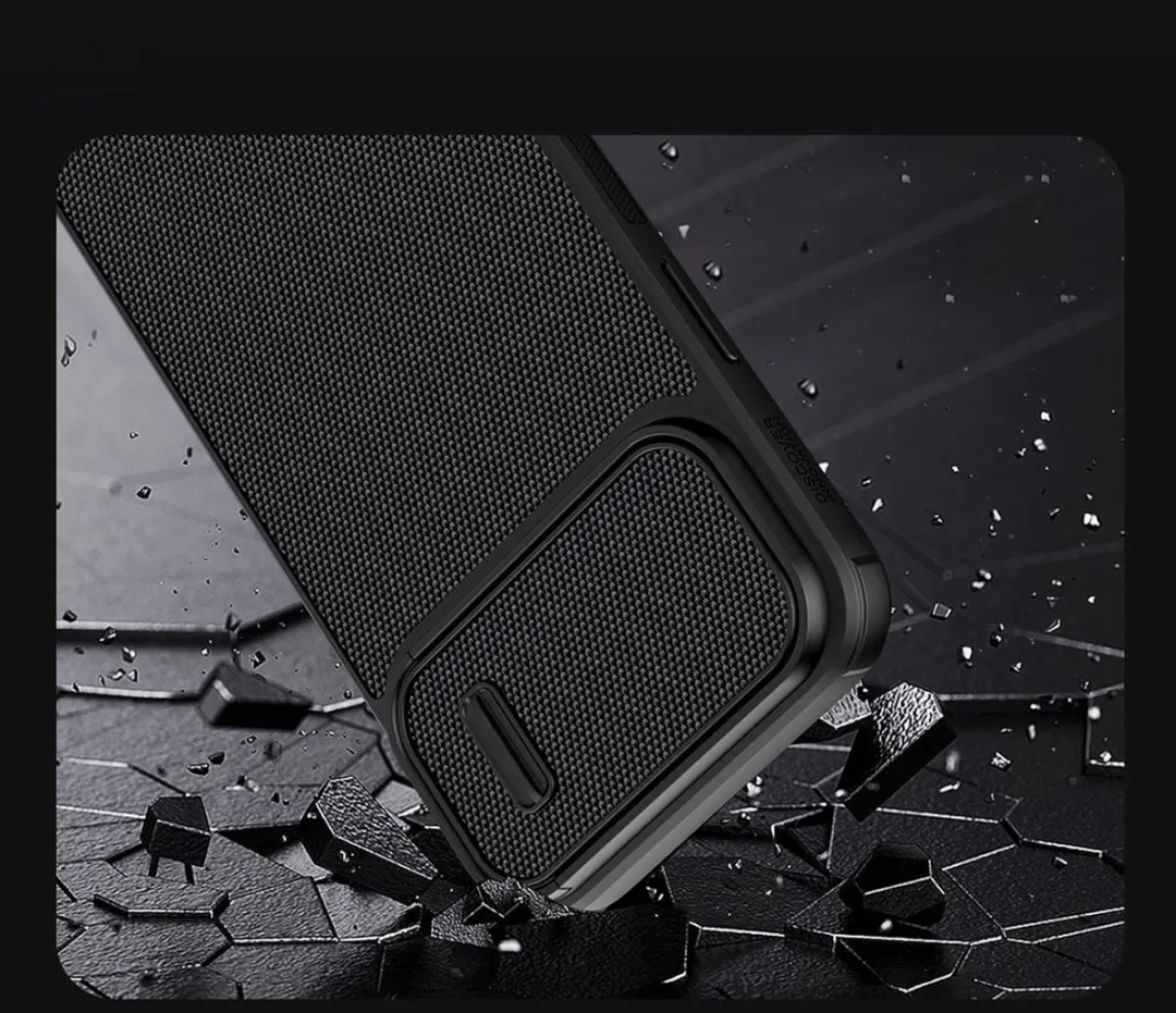 Nillkin Textured S Case iPhone 14 Pro - Zwart - afbeelding 2 van 6