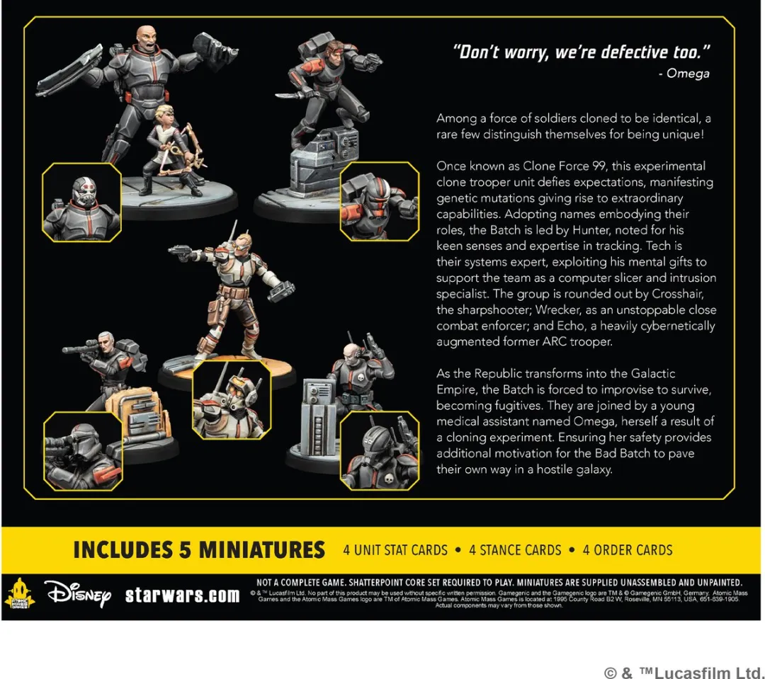 Atomic Mass Games Star Wars Shatterpoint SWP37 Tabletop Miniatures Game