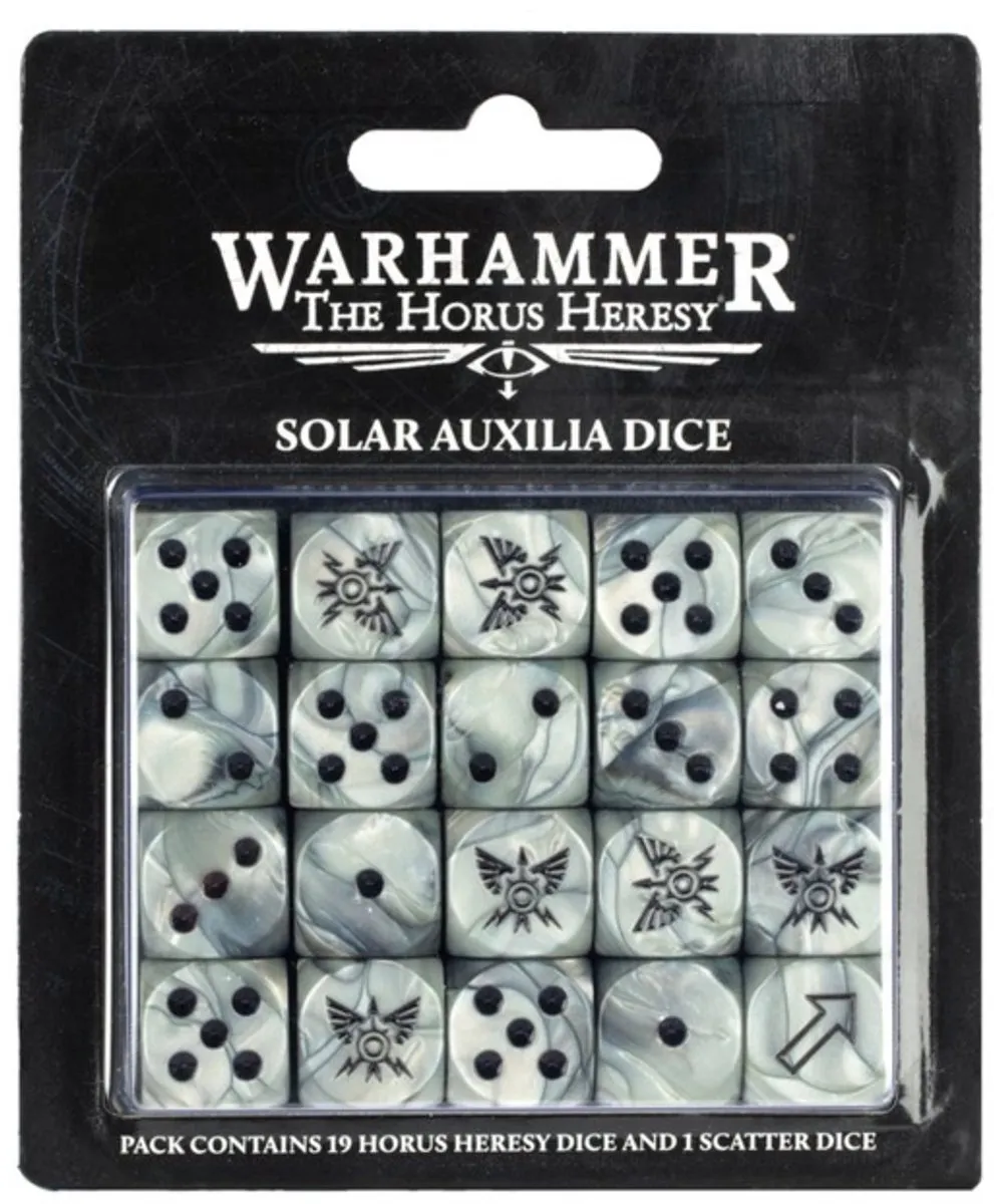 Games Workshop Horus Heresy Solar Auxilia Dice Set - 20 Stuks