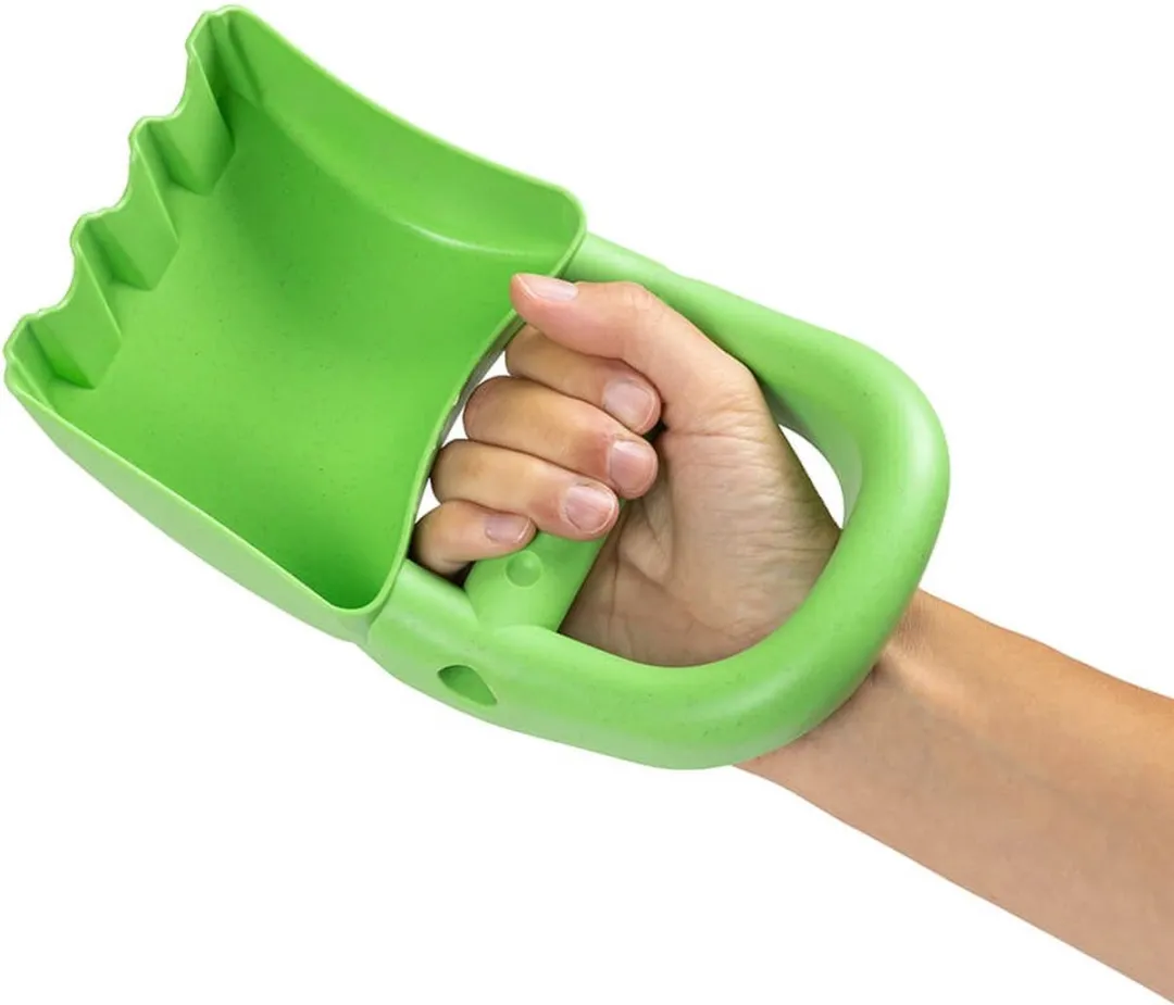 Eurekakids Zandgraver met Handgreep - Groen