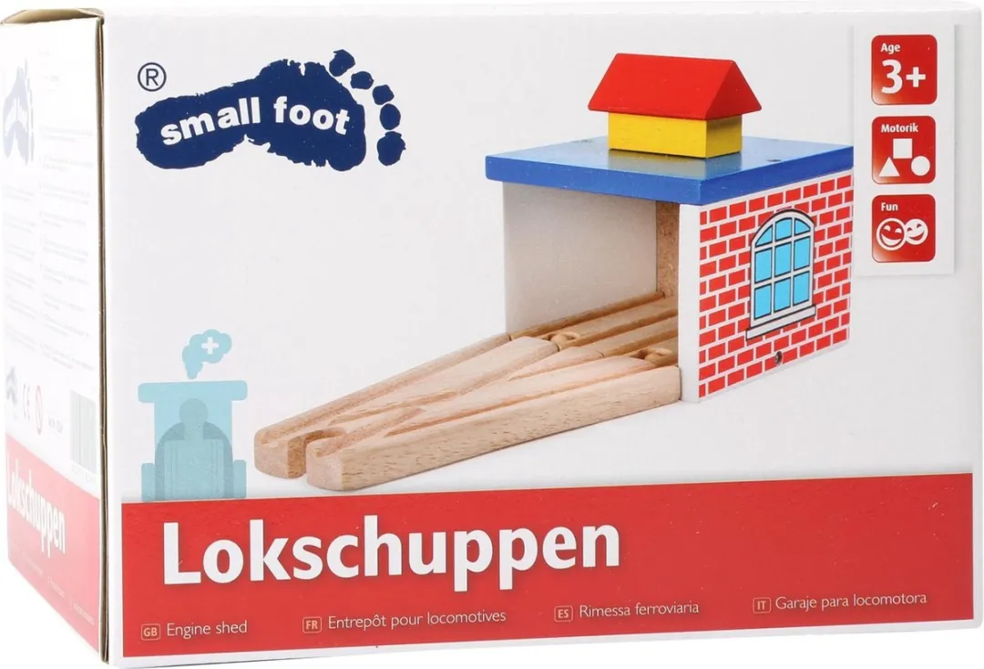 Small Foot Locomotiefloods 4020972102690 - Rood