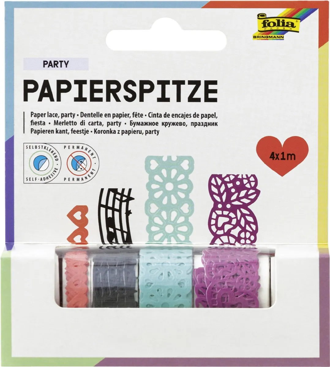 Folia 13802 hobbylint Wit 1 m