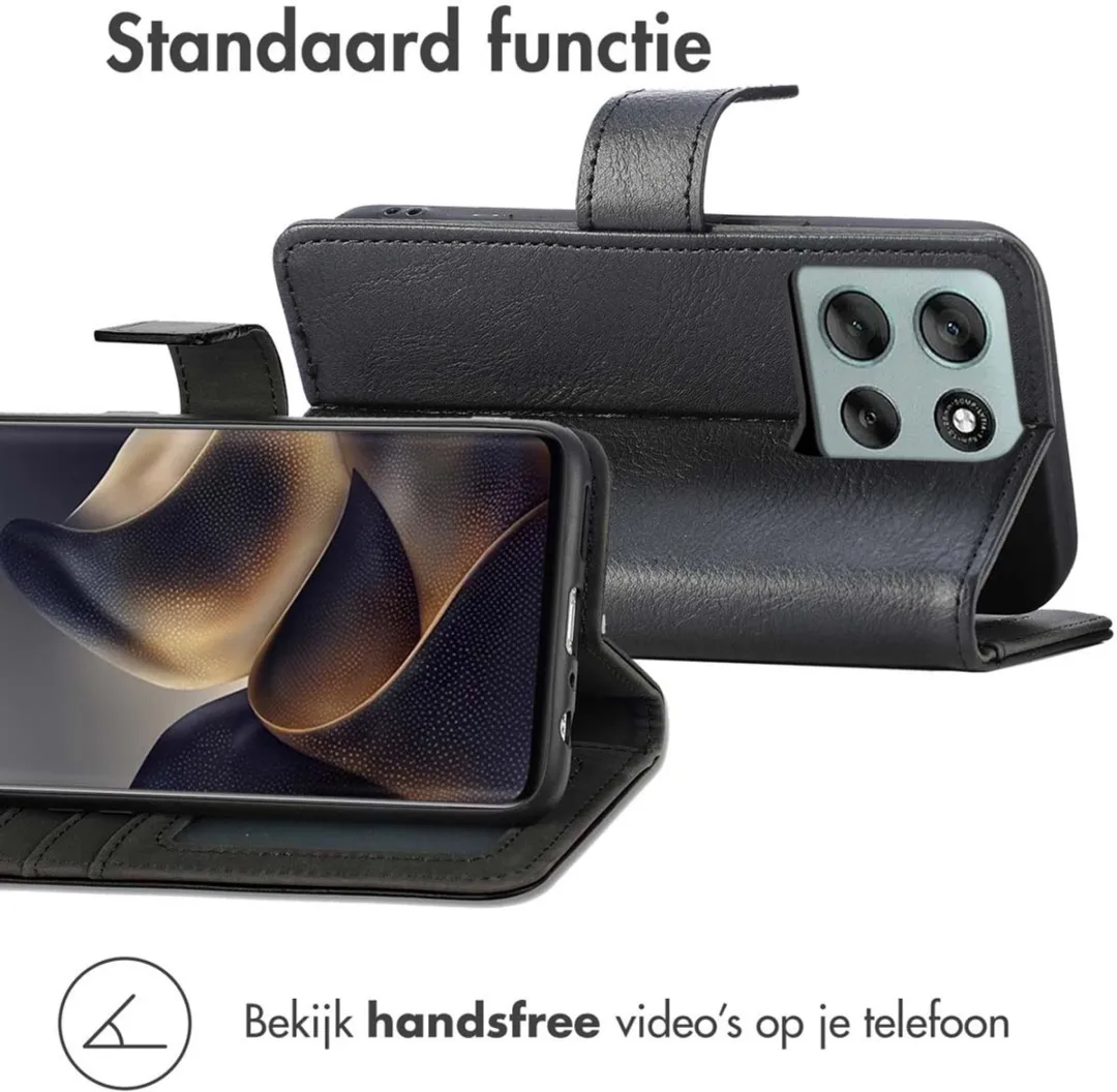 Imoshion Hoesje Motorola Moto G86 Power - 3 Stuks - Zwart - afbeelding 5 van 6