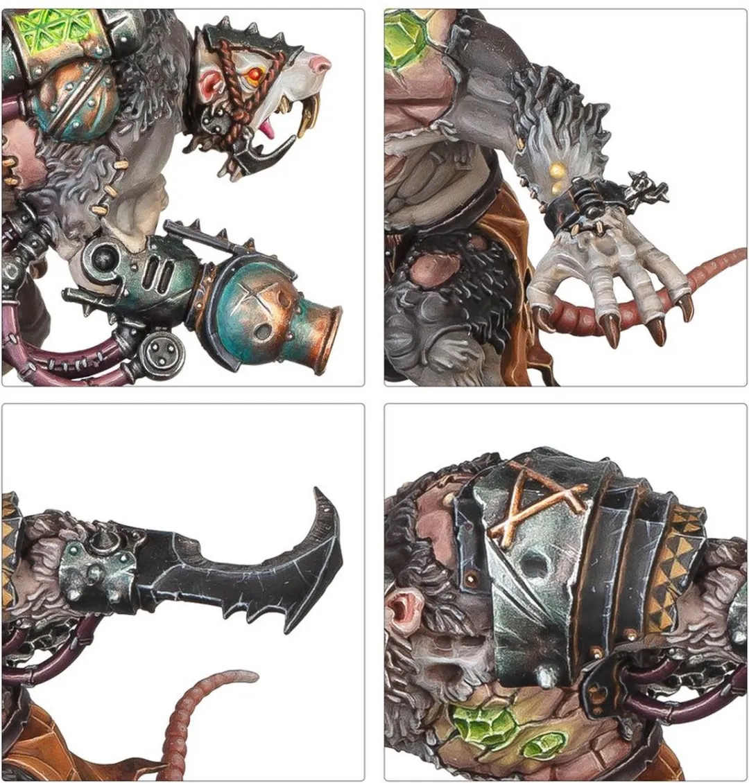 Games Workshop Skaven Rat Ogor - 48 Onderdelen