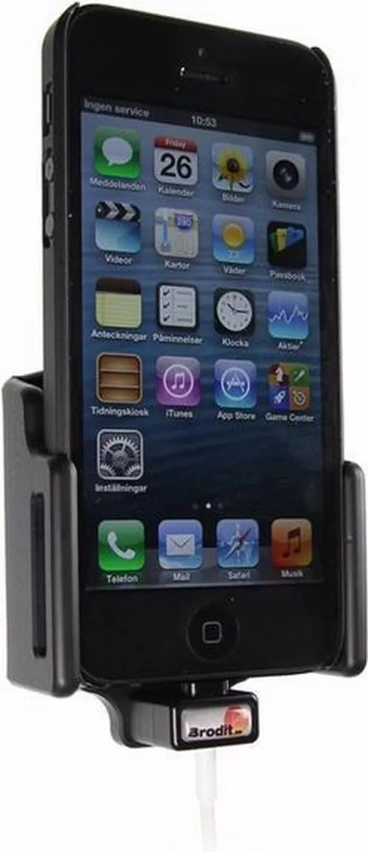 Brodit PDA Halter iPhone 5/5S 514435 - Zwart