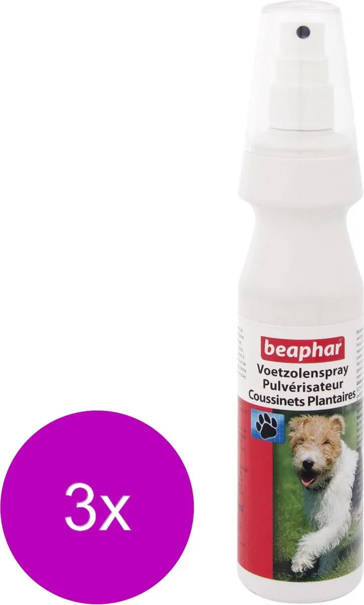 Beaphar Voetzolenspray 150ml - 3 Stuks - afbeelding 6 van 6