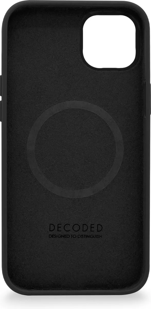 Decoded D23IPO14MBCS9CL Siliconen Back Cover iPhone 14 Plus - Zwart