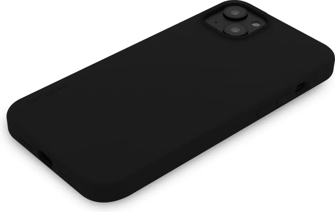 Decoded D23IPO14MBCS9CL Siliconen Back Cover iPhone 14 Plus - Zwart - afbeelding 6 van 6