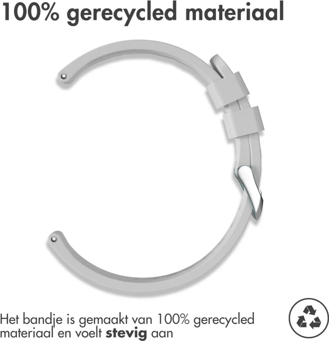 Imoshion Flexibel Siliconen Bandje 20mm - Grijs