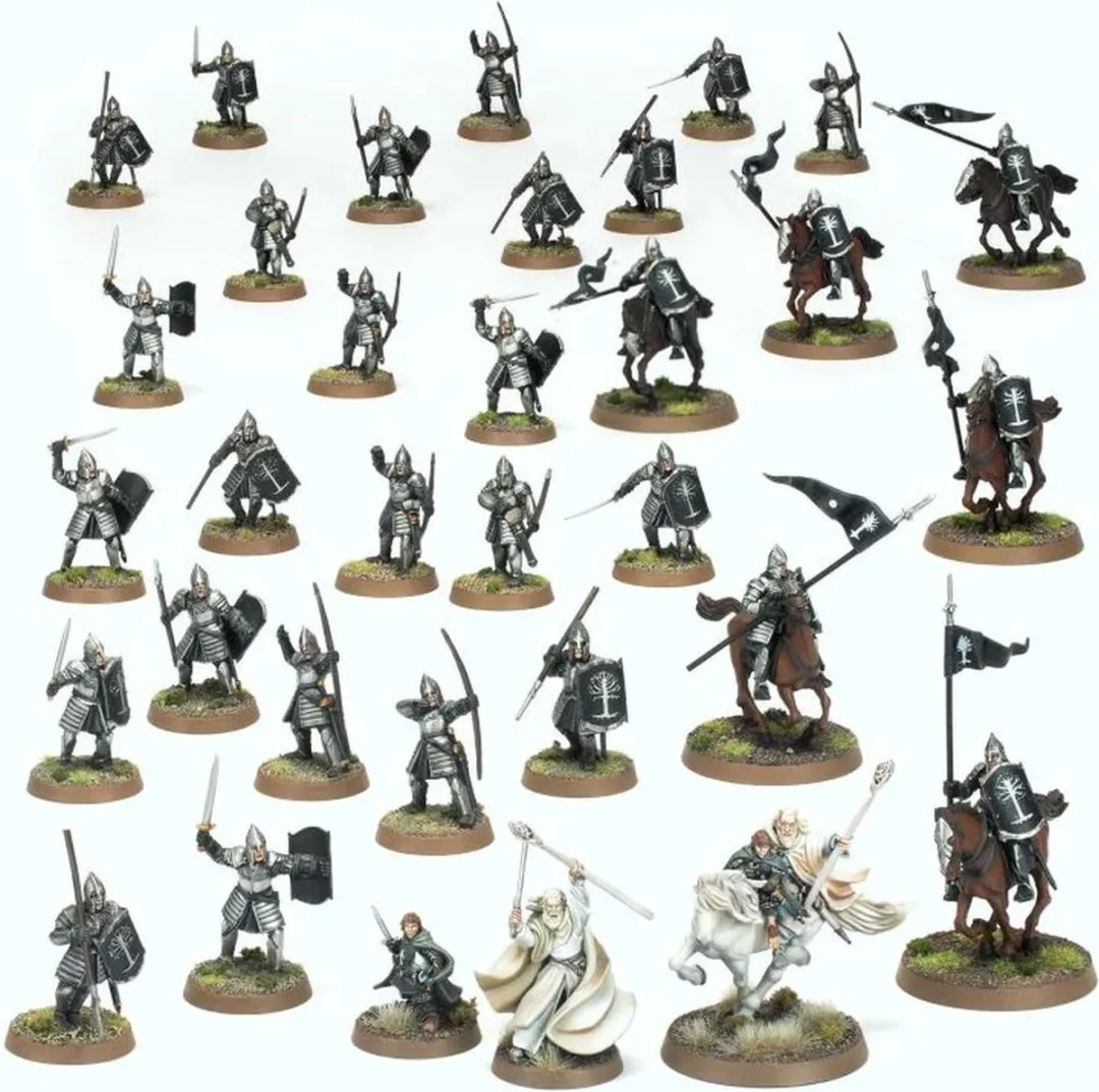 Games Workshop Minas Tirith Battlehost 33 Stuks