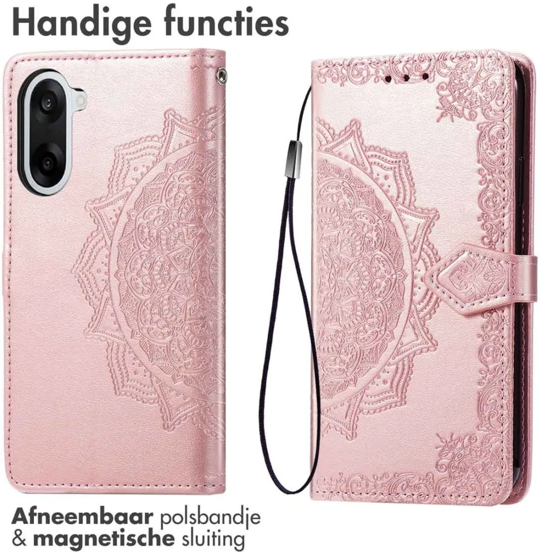 imoshion Hoesje OnePlus Nord CE5 - Roségoud - 3 Pasjes - afbeelding 6 van 6