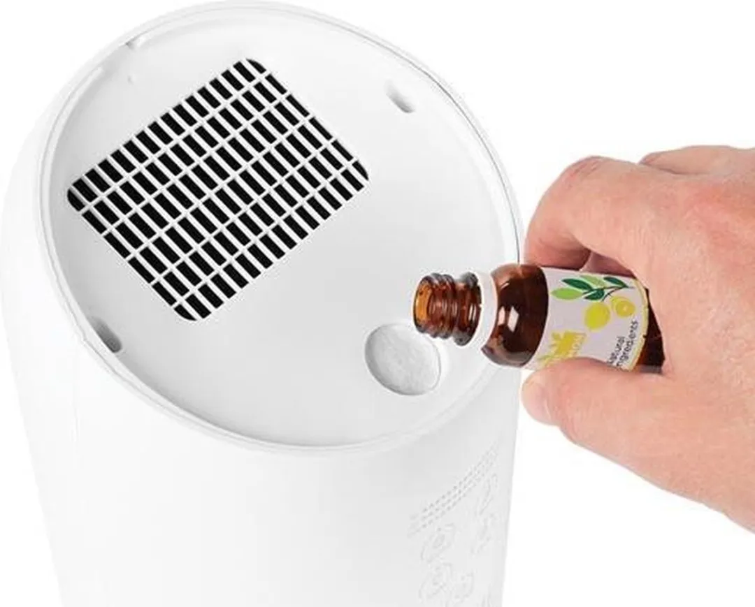 Perel AIRP001 Luchtreiniger HEPA - 12W - 8m² - Wit