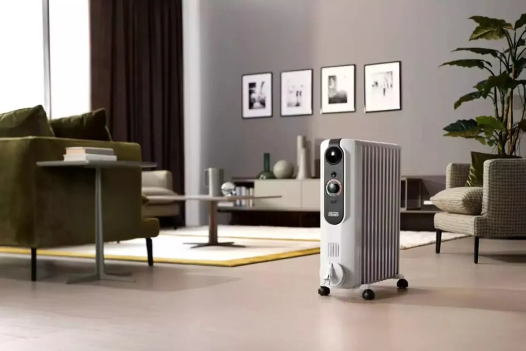 De'Longhi TRRSE0715 Oliegevulde Radiator 1500W - Wit - afbeelding 4 van 5