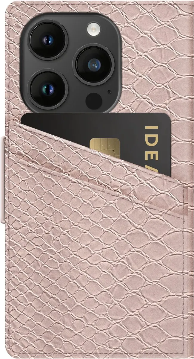 iDeal of Sweden Atelier Wallet iPhone 14 Pro Lotus Snake