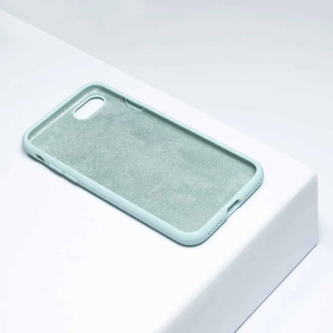 BMAX Siliconen Hoesje iPhone 8 - Turquoise - BMAX009123