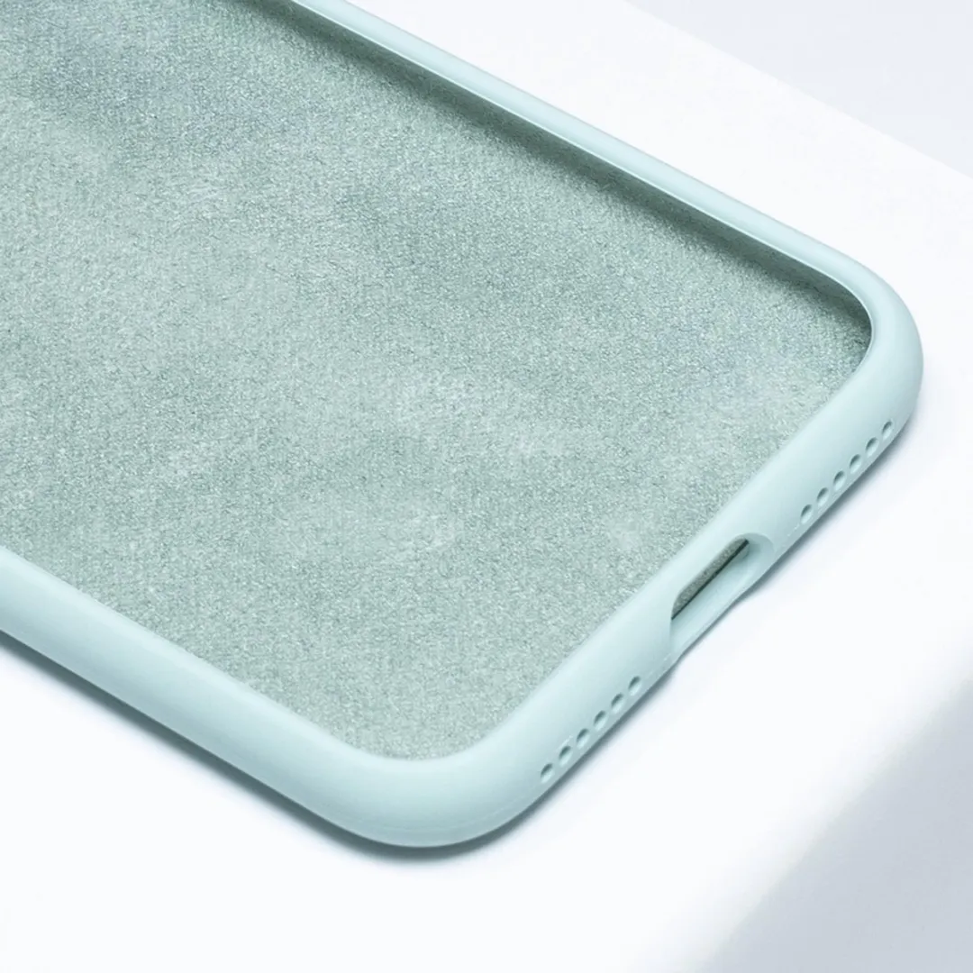 BMAX Siliconen Hoesje iPhone 8 - Turquoise - BMAX009123