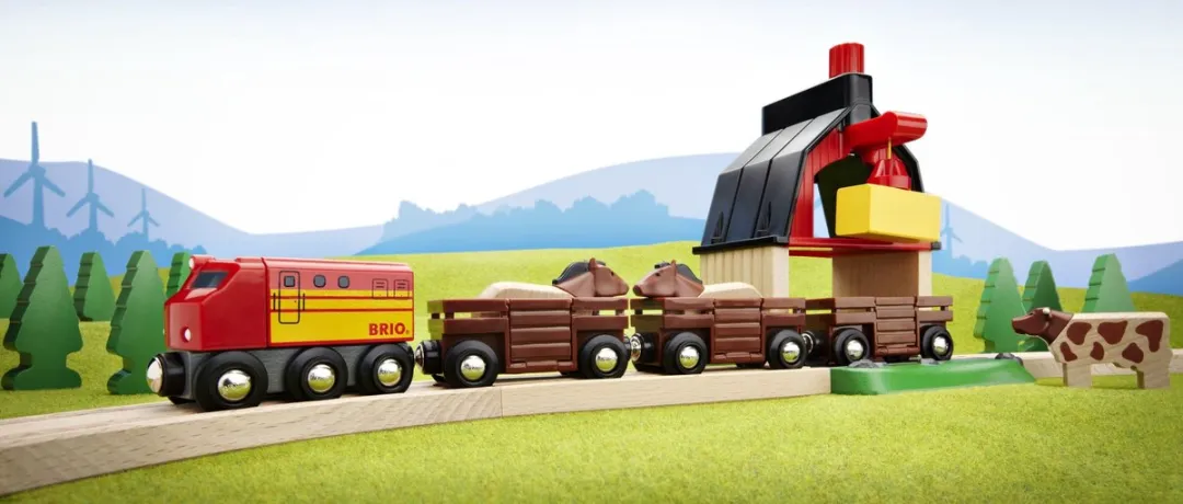 BRIO Treinset met Boerderij 33719 - 20 Stukken - Multicolor