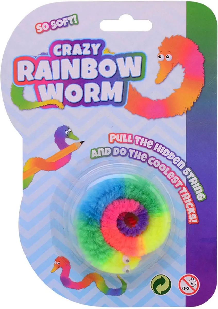 Johntoy Magische Crazy Rainbow Worm