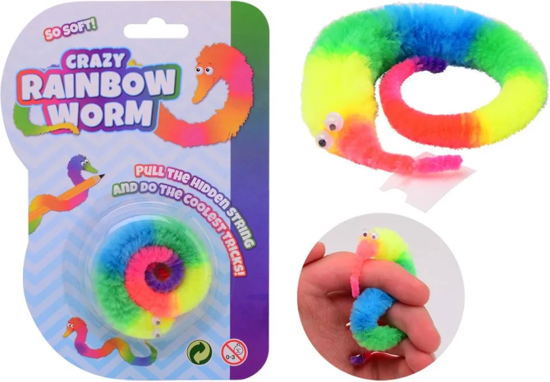 Johntoy Magische Crazy Rainbow Worm