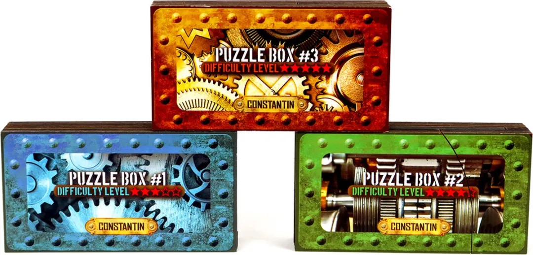 Recent Toys Constantin Puzzlebox 791100 - Moeilijkheidsgraad 3 Sterren