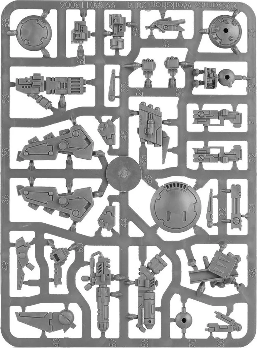 Warhammer 40.000 Tau Commander - 2 Onderdelen