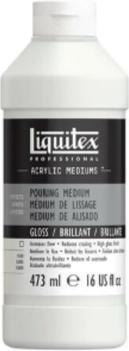 Liquitex Pro Acrylic Pouring Medium Glossy 473ml