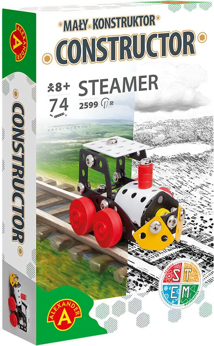 Alexander Toys Constructor Stoomwals