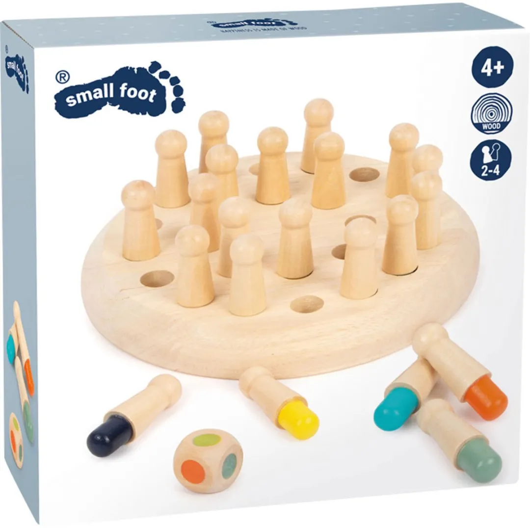 Small Foot Houten Kleuren Memo Spel 11962 - 2-4 Spelers