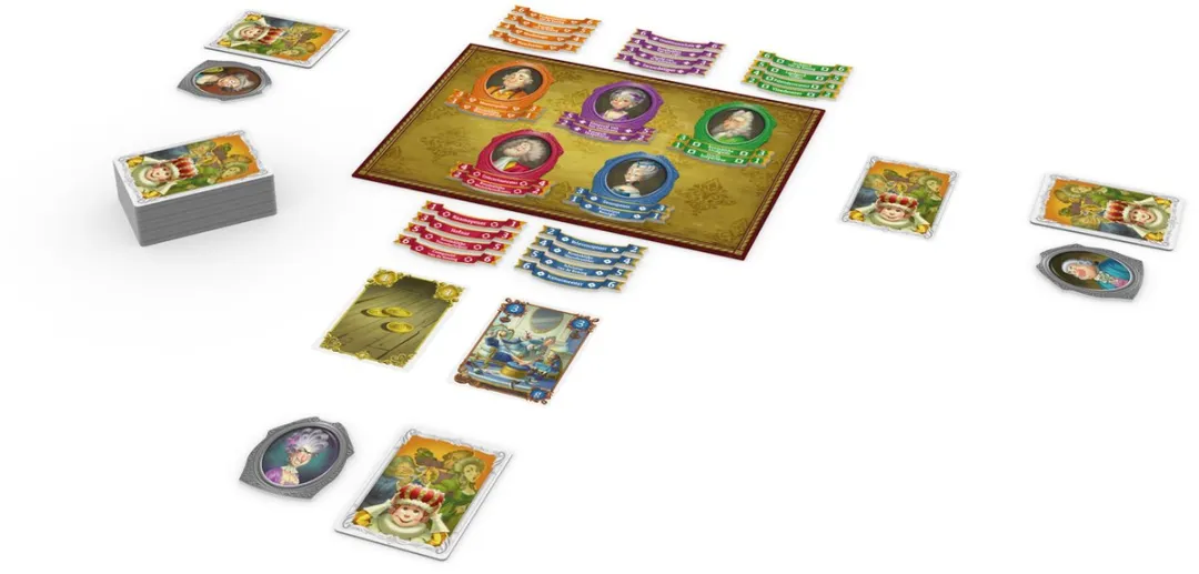 White Goblin Games Lang Leve de Koning Bordspel - 2-5 Spelers