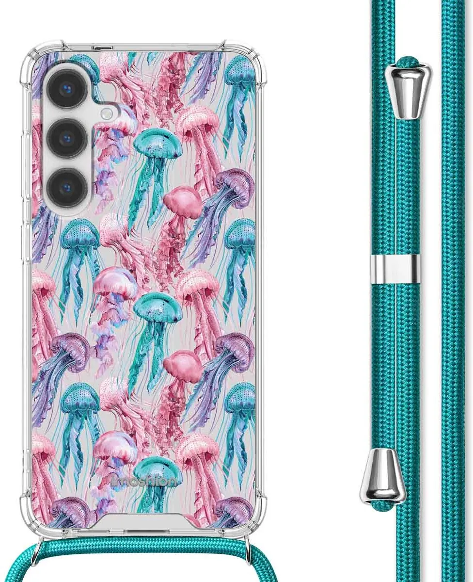 Imoshion Hoesje Samsung Galaxy S24 Plus Jellyfish Watercolor